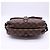 Borsa a tracolla Louis Vuitton Damier Saumur 30 Marrone Beige - vista 7