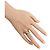 Cartier Drei-Farben Diamantbandring Golden - Ansicht 2