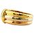 Cartier Drei-Farben Diamantbandring Golden - Ansicht 4