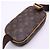Borsa a tracolla Louis Vuitton Monogram Pochette Gange Marrone Beige - vista 2