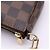 Louis Vuitton Damier Pochette Accessoires Handtasche Braun Rot Beige - Ansicht 11