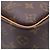 Louis Vuitton Monogram Deauville Handtasche Braun Beige - Ansicht 11