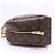 Louis Vuitton Monogram Deauville Handtasche Braun Beige - Ansicht 5