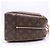 Louis Vuitton Monogram Deauville Handtasche Braun Beige - Ansicht 6