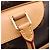 Louis Vuitton Monogram Deauville Handtasche Braun Beige - Ansicht 9