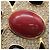 Christian Dior Strass-Brosche Schwarz Rot - Ansicht 8