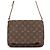Louis Vuitton Monogram Musette Tango Short Shoulder Bag Marrone