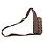 Borsa a tracolla Louis Vuitton Damier Ebene Marrone - vista 2