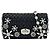 Borsa a tracolla Miu Miu in pelle nera Nero