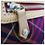 Borsa in nylon Burberry Blue Label Beige Porpora - vista 9