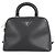 Bolsa Prada em couro Saffiano Preto Vermelho