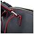 Bolsa Prada em couro Saffiano Preto Vermelho - vista 12