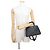 Bolsa Prada em couro Saffiano Preto Vermelho - vista 4
