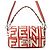 Borsa Fendi Baguette Medium Bianco Rosso