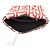 Borsa Fendi Baguette Medium Bianco Rosso - vista 7