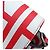 Borsa Fendi Baguette Medium Bianco Rosso - vista 8