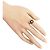Louis Vuitton Bague B Blossom Ring Negro Multicolor Dorado - vista 2