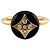 Louis Vuitton Bague B Blossom Ring Negro Multicolor Dorado - vista 3