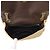 Borsa a tracolla con catena Yves Saint Laurent Paris Marrone - vista 7