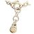 Collar Chanel Coco Mark con pedrería Dorado - vista 2