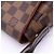 Louis Vuitton Damier Mini Looping Handtasche Braun Rot Beige - Ansicht 11