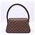 Louis Vuitton Damier Mini Looping Handtasche Braun Rot Beige - Ansicht 2