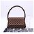 Louis Vuitton Damier Mini Looping Handtasche Braun Rot Beige - Ansicht 3