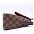 Louis Vuitton Damier Mini Looping Handtasche Braun Rot Beige - Ansicht 6