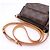 Borsa a tracolla Louis Vuitton Monogram Viva Cite PM Marrone Beige - vista 9