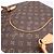 Bolso Louis Vuitton Monogram Ellipse Castaño Beige - vista 4