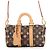 Borsa Louis Vuitton Monogram Craggy Keepall Bandoulière 25 Marrone