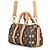 Borsa Louis Vuitton Monogram Craggy Keepall Bandoulière 25 Marrone - vista 2