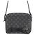 Borsa a tracolla Steamer Monogram Eclipse Louis Vuitton Nero