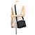 Borsa a tracolla Steamer Monogram Eclipse Louis Vuitton Nero - vista 4