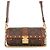 Borsa a tracolla Louis Vuitton Monogram Papillon Trunk Marrone