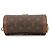 Borsa a tracolla Louis Vuitton Monogram Papillon Trunk Marrone - vista 3