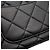 Borsa a tracolla con catena Chanel Matelassé in pelle d'agnello Nero - vista 11