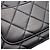 Borsa a tracolla con catena Chanel Matelassé in pelle d'agnello Nero - vista 8