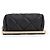Bolsa de Ombro Chanel Matelassé com Corrente Preto - vista 3