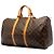 Louis Vuitton Brown Monogram Keepall 50 Marrom - vista 2