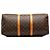Louis Vuitton Brown Monogram Keepall 50 Marrom - vista 3