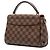 Louis Vuitton Brown Damier Ebene Croisette Marrom - vista 2