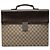 Borsa da lavoro Gucci Beige GG Supreme