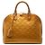 Louis Vuitton Gold Monogram Vernis Alma PM Golden