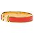 Hermès Clic H Armband PM aus rotem Emaille - Ansicht 2