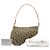 Autre Marque Pochette Saddle Mini Diorissimo in tela verde Dior - vista 7