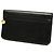 Cartera larga con solapa Chanel Black CC de piel de cordero acolchada Negro - vista 2