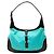 Borsa a tracolla Jackie Gucci in tela blu