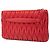 Clutch Miu Miu in nappa matelassé rossa Rosso - vista 2