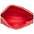 Clutch Miu Miu in nappa matelassé rossa Rosso - vista 4